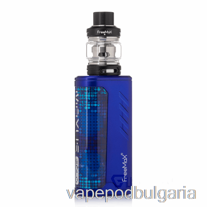 Vape Течности Freemax Maxus Solo 100w стартов комплект кобалтово синьо